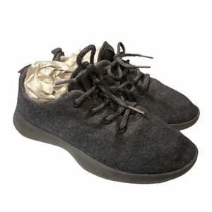 Allbirds Men’s The Wool Runners in Natural Black Sneaker